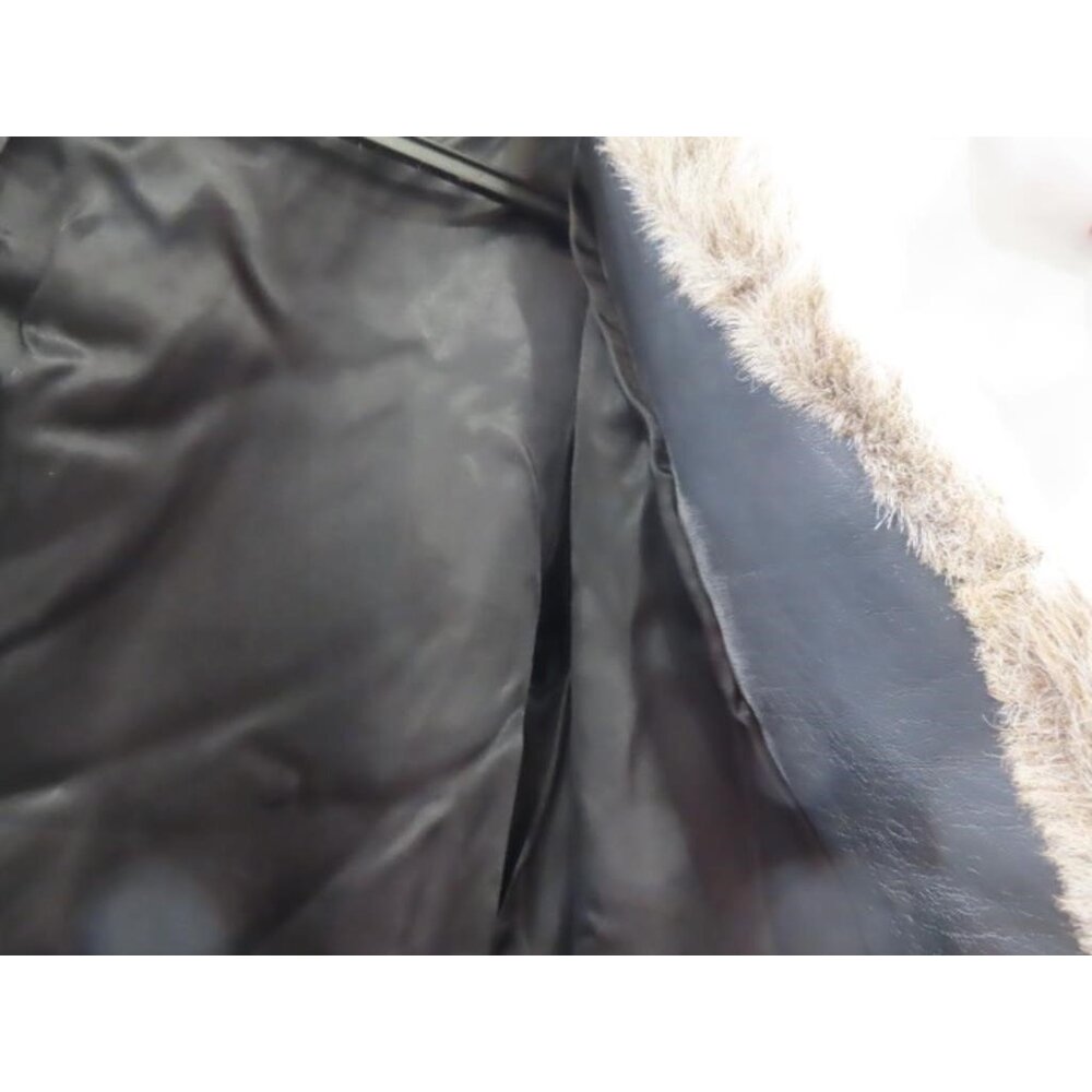 Benmor New York Vintage Faux Fur Coat With Oversized Collar & Long Sleeves - Picture 10 of 16